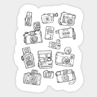 Camera Friends Sticker